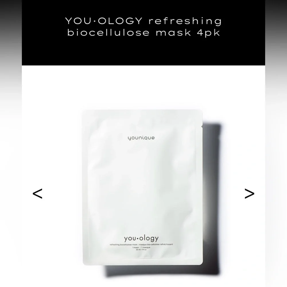 NEW Younique YOU·OLOGY refreshing biocellulose mask – 4 count - Picture 5 of 9
